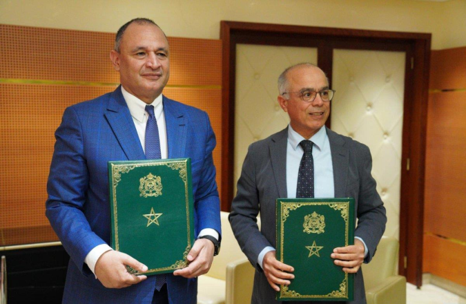 Signature d'une convention de partenariat entre le HCP et le ministère de l'Industrie et du Commerce