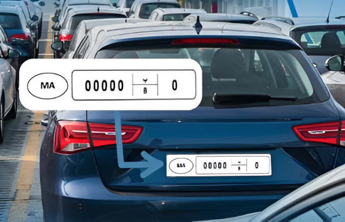 (نارسا) تؤكد أن البلاغ المتعلق بشكل لوحة تسجيل المركبات المستعملة في السير الدولي لا يتعلق بتشريع جديد بل بإلزامية احترام المقتضيات القانونية