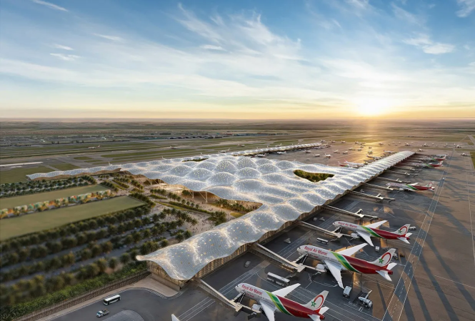 Aéroport Mohammed V : coup d’envoi des travaux du nouveau terminal avec un investissement global estimé à 15 milliards de dirhams