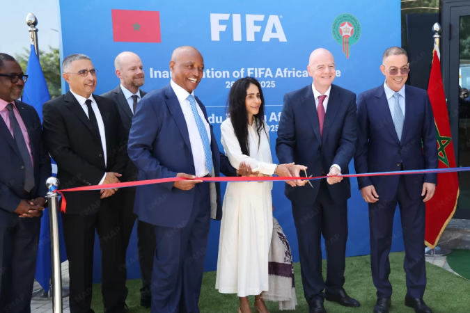Salé: Inaugurado el Complejo Mohammed VI de Fútbol de la oficina África de la FIFA
