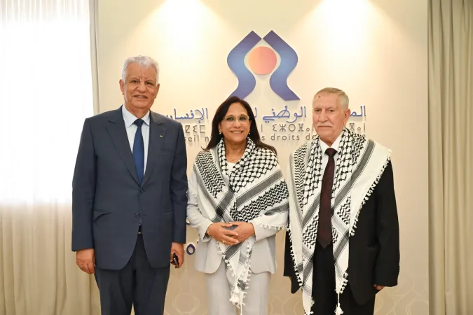 Morocco's CNDH, PLO's Human Rights and Civil Society Department Sign Cooperation Protocol