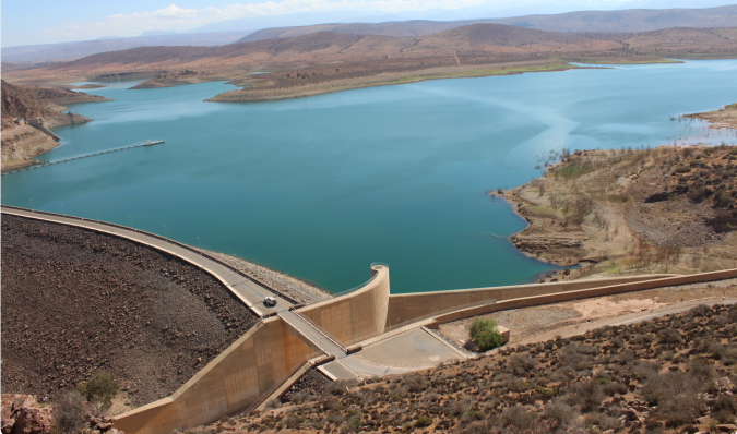 Morocco’s Dam Reservoirs at 37.4% Capacity