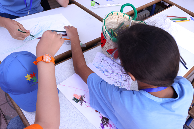 Témara : Colonie de vacances inclusive au profit d'enfants atteints du Trouble du spectre de l'autisme