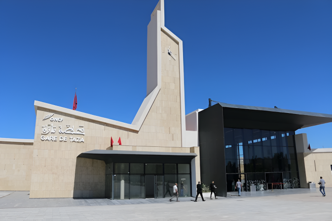 Inauguration de la nouvelle gare ferroviaire de Taza réalisée pour 50 MDH