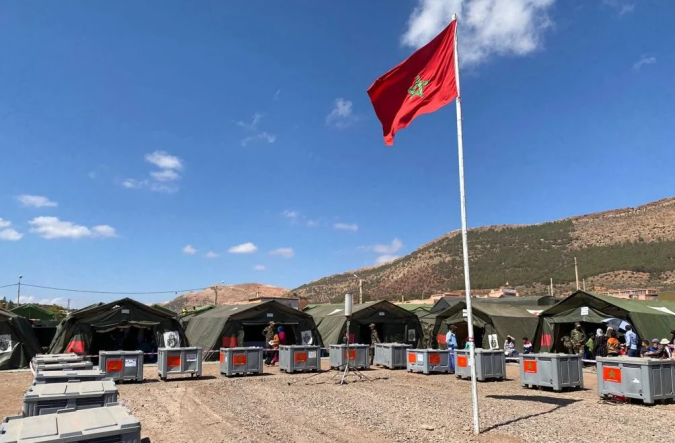 Al Haouz : Les FAR déploient un hôpital militaire de campagne à Ouirgane pour atténuer les effets des intempéries