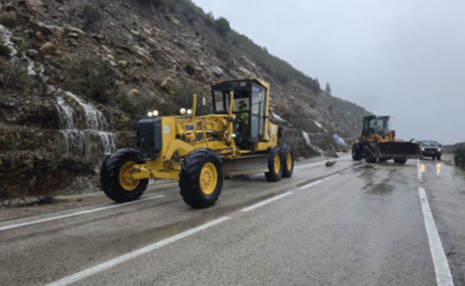 Al Hoceima: Réouverture de plusieurs axes routiers après les intempéries